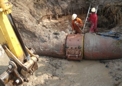 SPDC Ibaa 36 in Pipeline Leak Repair